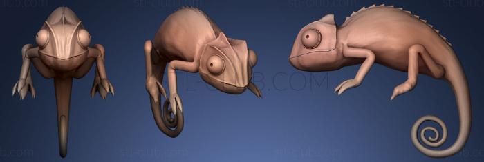 3D model Chameleon 4 (STL)